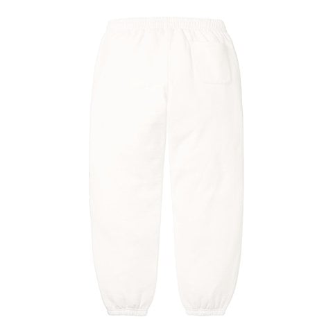 Supreme Classic Logo Sweatpant - White