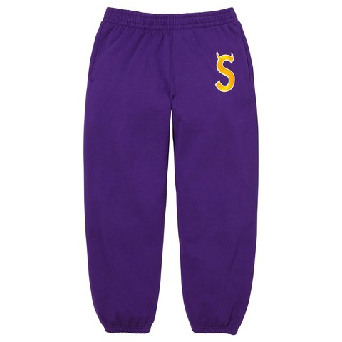 Supreme Devil S Logo Sweatpant - Purple