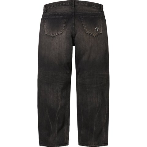 パンツ MM6 Distressed Loose Fit Selvedge Jean Supreme®/MM6 Maison Margiela Distressed Loose Fit Selvedge Jean