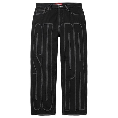 Inset Spellout Baggy Jean - spring/summer 2026 - Supreme