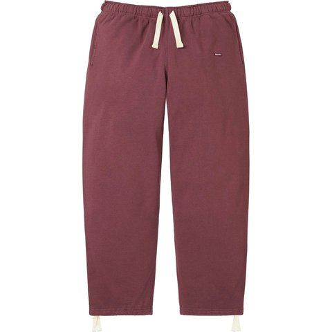 Supreme Small Box Drawstring Sweatpant - Maroon