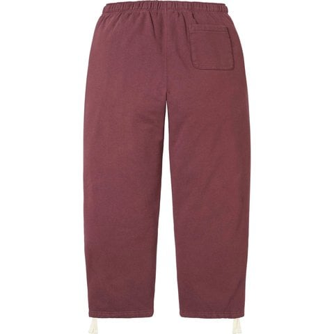 Supreme Small Box Drawstring Sweatpant - Maroon
