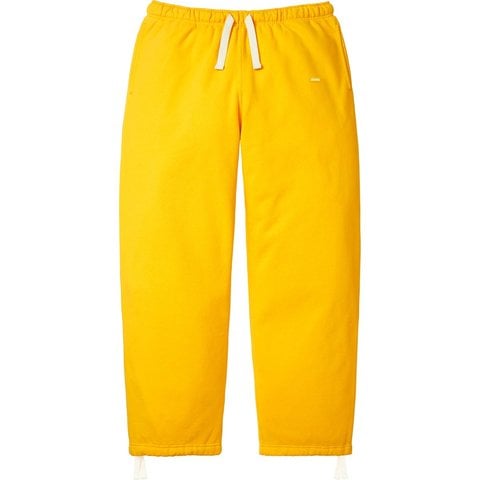 Supreme Small Box Drawstring Sweatpant - Yellow