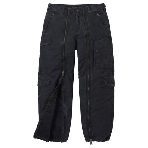レア Alpha Flight Pant フライトパンツSupreme A-11 Supreme Alpha Industries Cotton Twill Flight Pant Black Men's