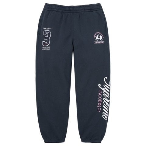 Supreme Supreme®/La Martina/Jacob & Co Sweatpant - Navy