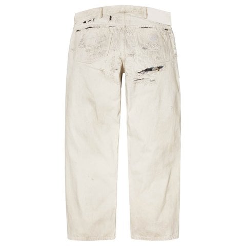 Supreme®/MM6 Maison Margiela Distressed Loose Fit Selvedge Jean