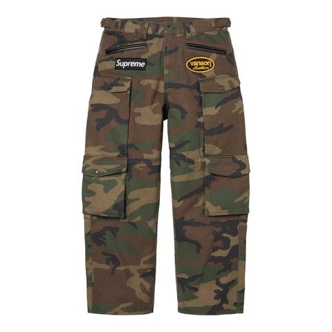 Supreme Supreme®/Vanson Leathers® Cordura® Pant - Woodland Camo