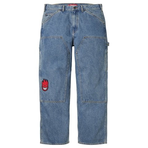 Supreme Supreme®/Spitfire® Double Knee Painter Pant - Denim