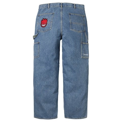 Supreme Supreme®/Spitfire® Double Knee Painter Pant - Denim