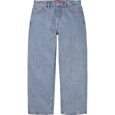 Supreme Baggy Jean - Washed Indigo