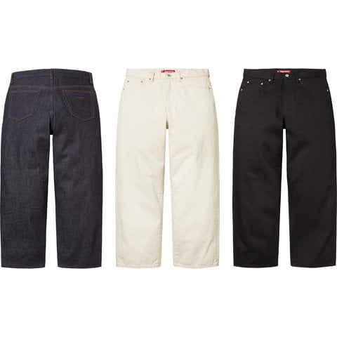 パンツ 26SS Supreme Baggy Selvedge Jean Natural Baggy Selvedge Jean - spring/summer 2026 - Supreme