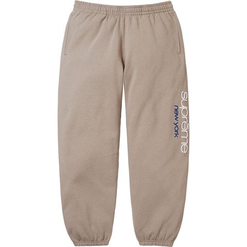 シュプリームClassic Logo StripedRib Sweatpant Supreme Classic Logo Sweatpant Black Men's - SS26 - US