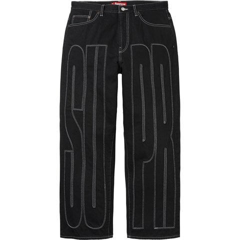 Inset Spellout Baggy Jean - spring/summer 2026 - Supreme