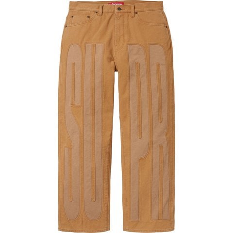 Inset Spellout Baggy Jean - spring/summer 2026 - Supreme