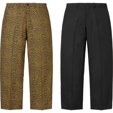 Leopard Wool Trouser - spring/summer 2026 - Supreme