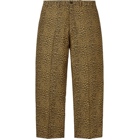 Leopard Wool Trouser - spring/summer 2026 - Supreme