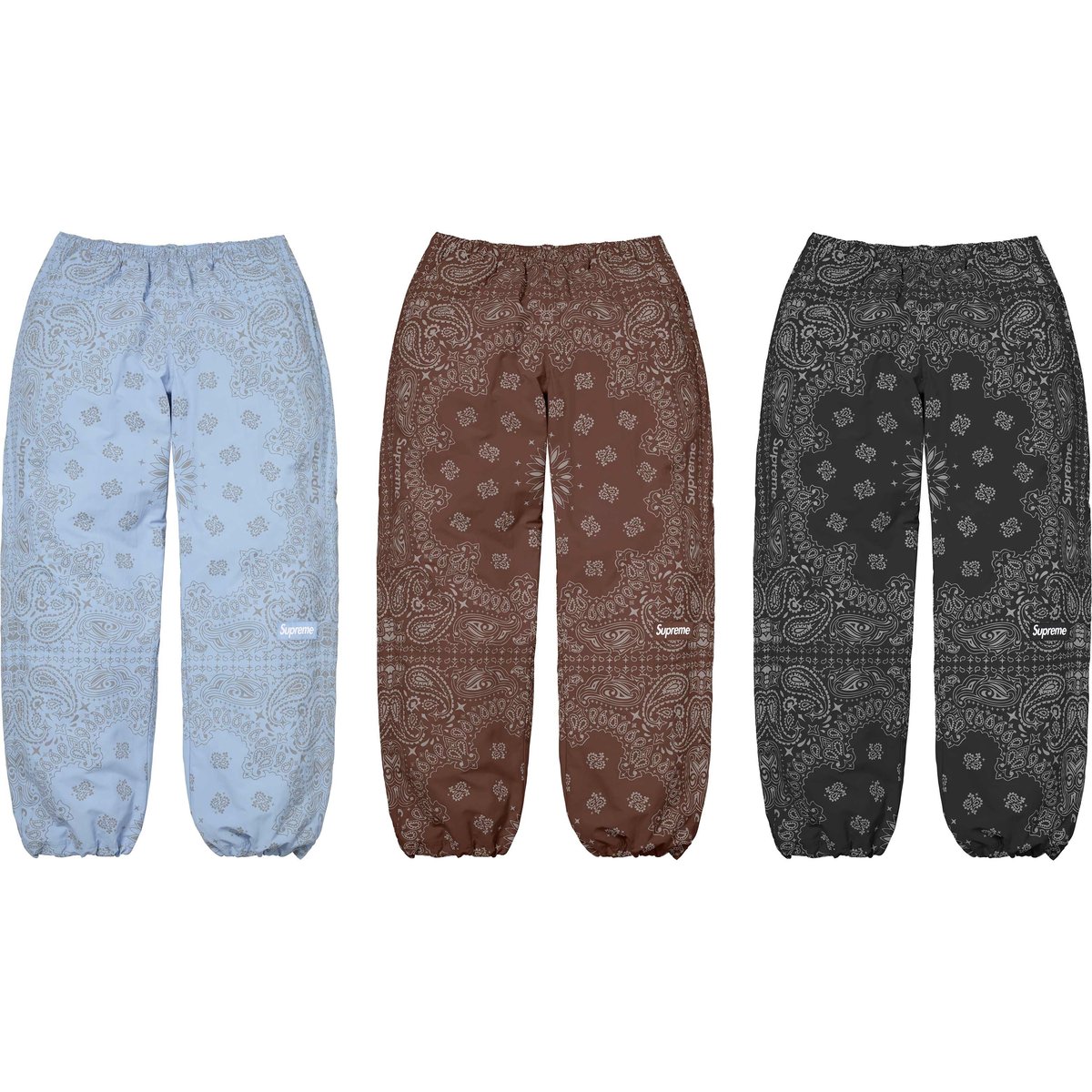 Reflective Bandana Track Pant