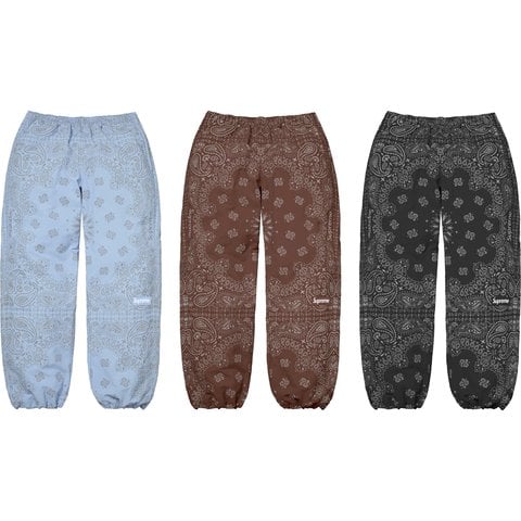 Reflective Bandana Track Pant