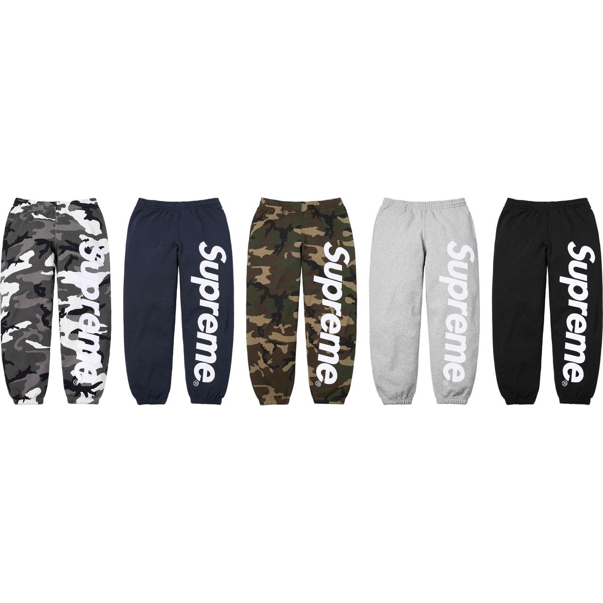 Satin Appliqué Sweatpant