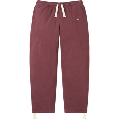 Supreme Small Box Drawstring Sweatpant - Maroon