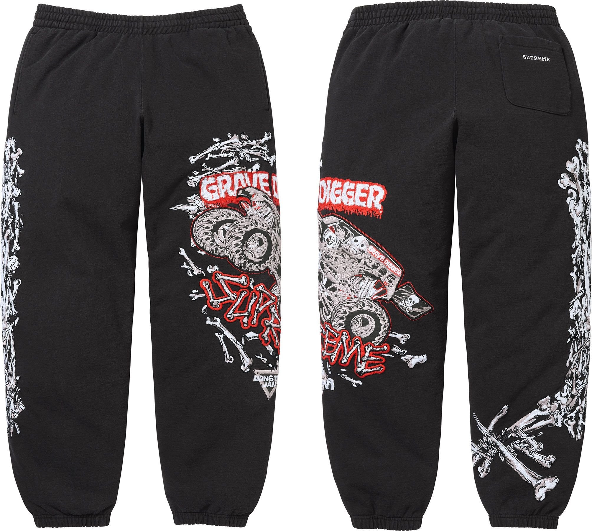 Grave Digger Bones Sweatpant - spring/summer 2026 - Supreme