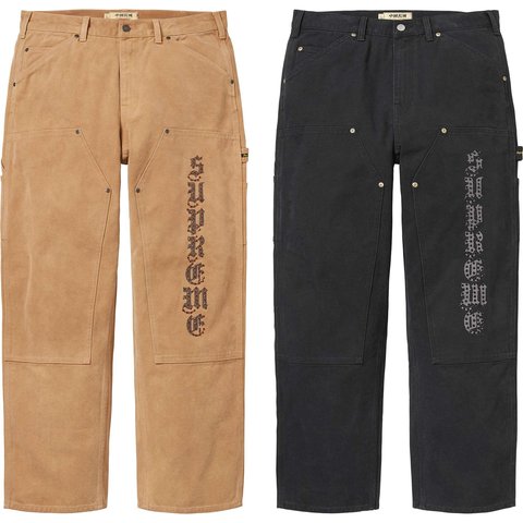 パンツ Supreme double knee pant 30 Worn Double Knee Painter Pant - Shop - Supreme