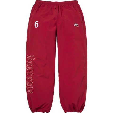 Supreme Supreme®/Umbro® Rhinestone Track Pant - Red