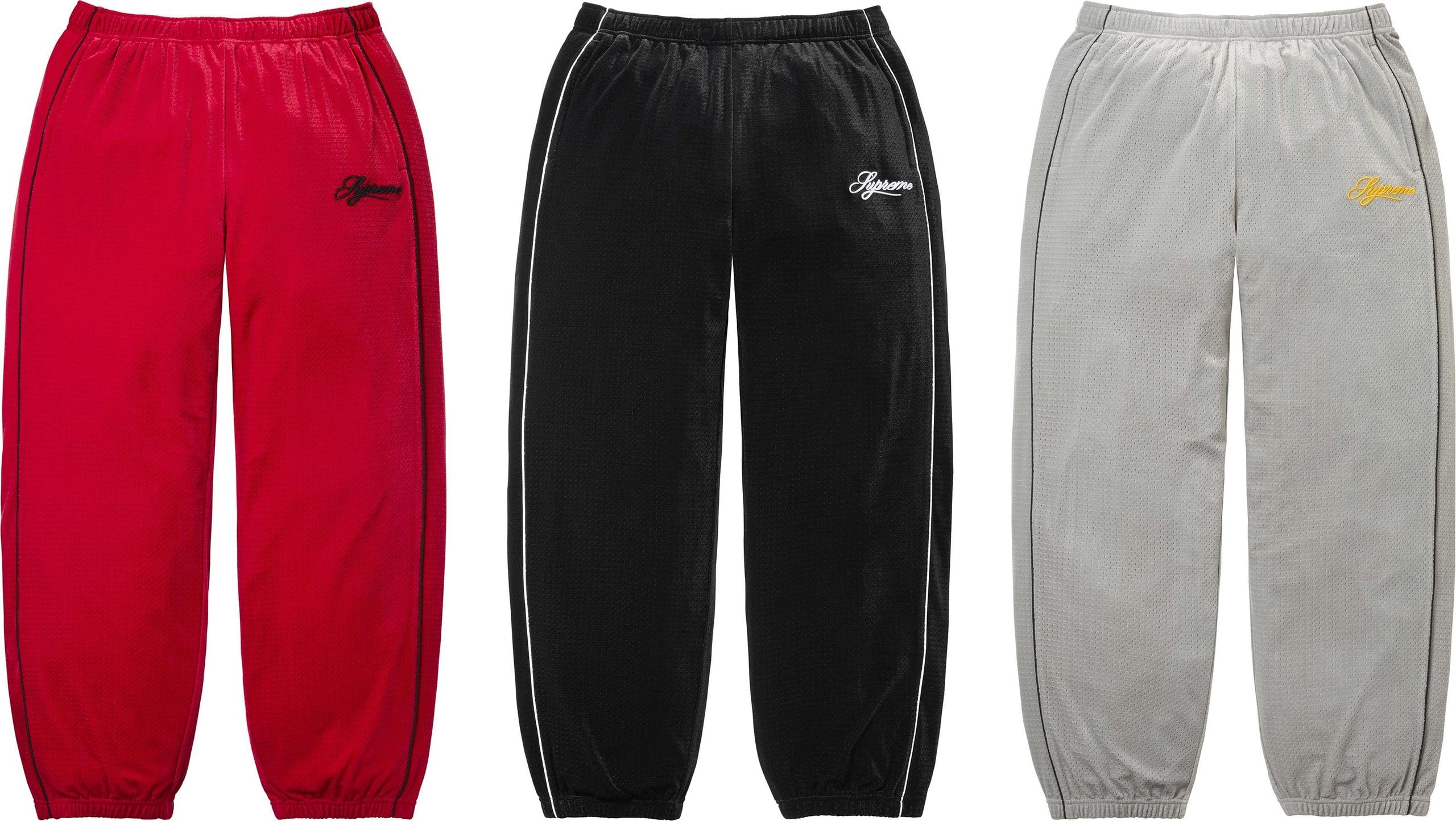 Velour Mesh Track Pant - spring/summer 2026 - Supreme
