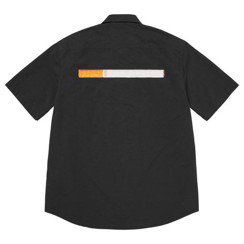 Supreme Cigarette S/S Shirt - Black
