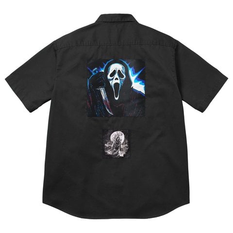 Supreme Ghostface® S/S Work Shirt - Black