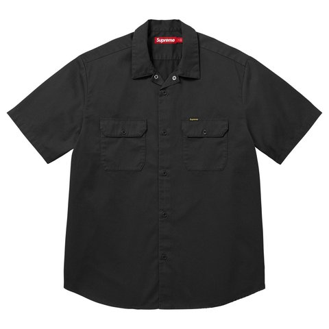 Supreme Ghostface® S/S Work Shirt - Black