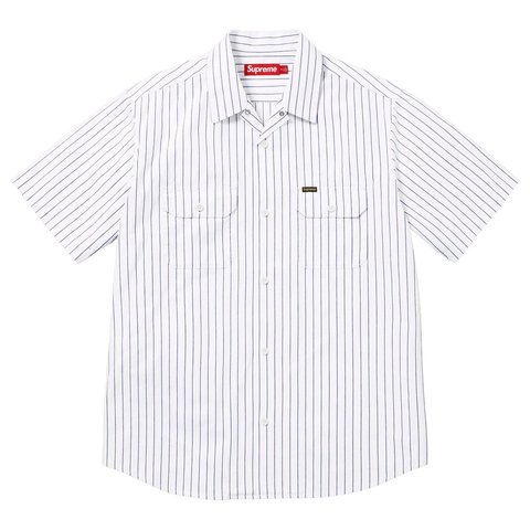 Supreme Ghostface® S/S Work Shirt - Stripe