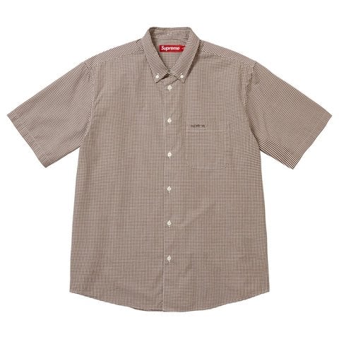 Gingham S/S Shirt - spring/summer 2026 - Supreme
