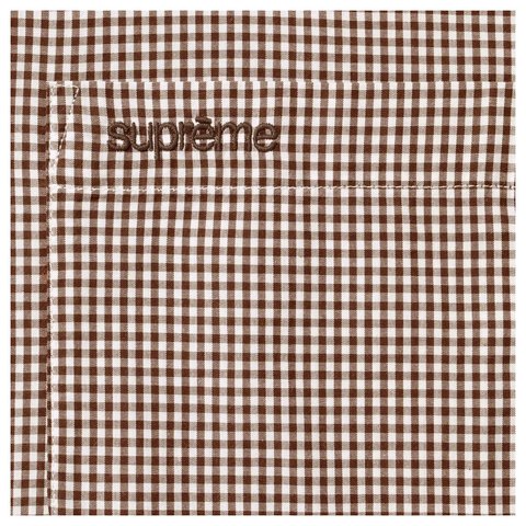 Gingham S/S Shirt - spring/summer 2026 - Supreme