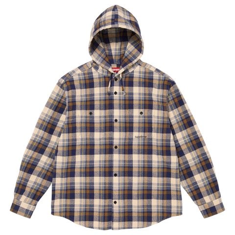 Hooded Flannel Shirt - spring/summer 2026 - Supreme