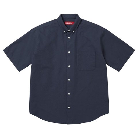 新品【XXL・ネイビー】 Loose Fit Oxford S/S Shirt Loose Fit Oxford S/S Shirt - spring/summer 2026 - Supreme