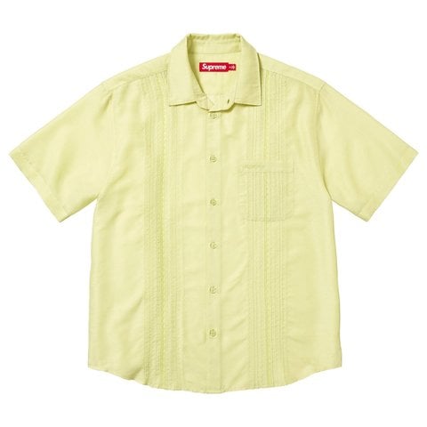 Supreme シャツ Pintuck S/S Shirt 半袖 トップス M Pintuck S/S Shirt - spring/summer 2026 - Supreme
