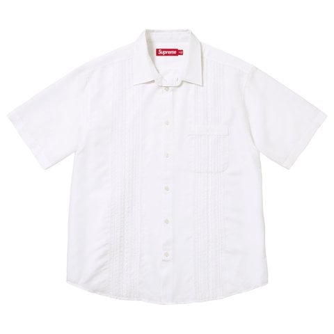 Pintuck S/S Shirt - spring/summer 2026 - Supreme