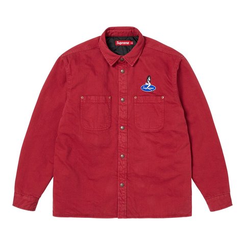 Quilted Lined Denim Snap Shirt - Supreme