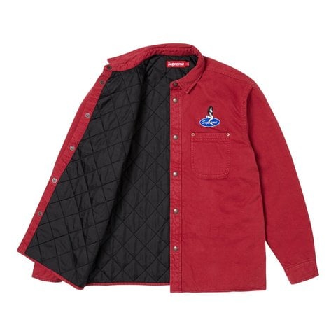 Quilted Lined Denim Snap Shirt - Supreme
