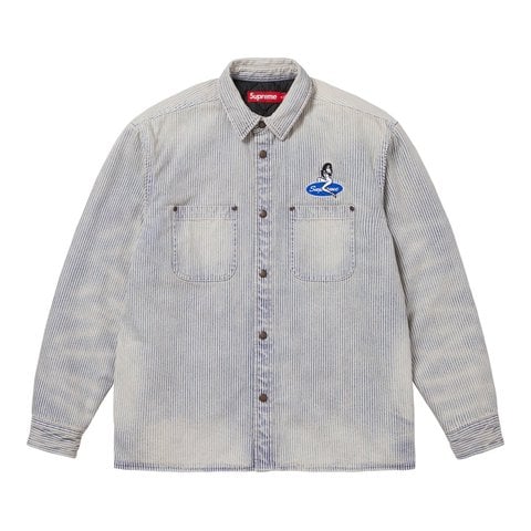 Quilted Lined Denim Snap Shirt - Supreme