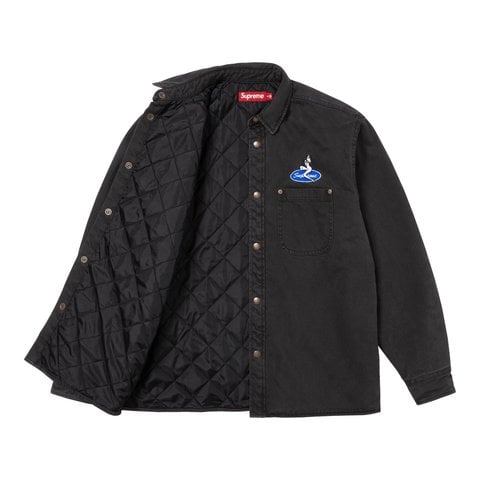 Quilted Lined Denim Snap Shirt - Supreme
