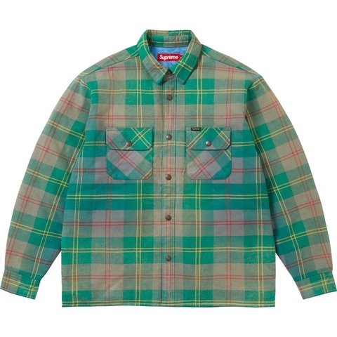 ジャケット・アウター supreme Quilted Lined Flannel Snap Shirt Spring/Summer 2026 Preview – Supreme
