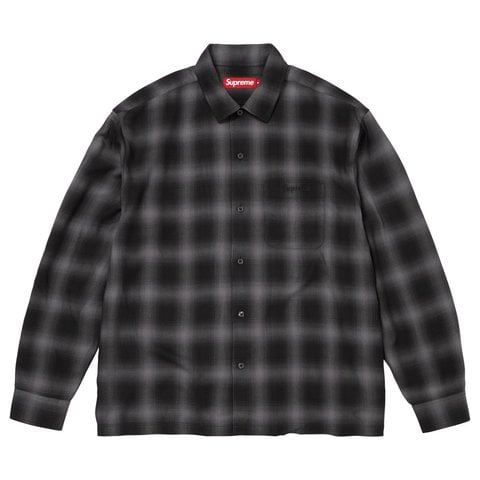 Shadow Plaid Rayon Shirt - spring/summer 2026 - Supreme