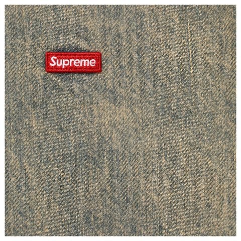 Supreme Small Box Denim Shirt - Dirty Indigo
