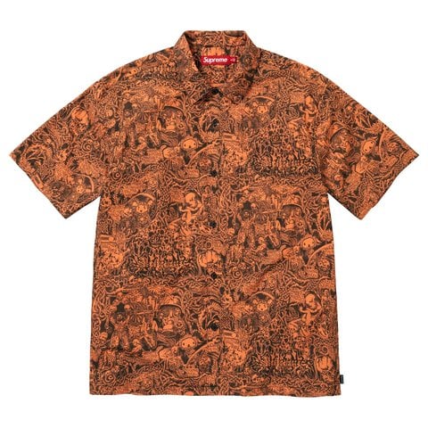 Supreme Wombat S/S Shirt - Orange