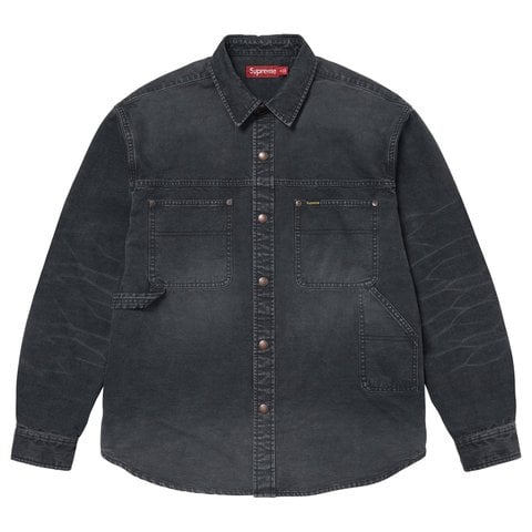 Worn Snap Painter Shirt - spring/summer 2026 - Supreme