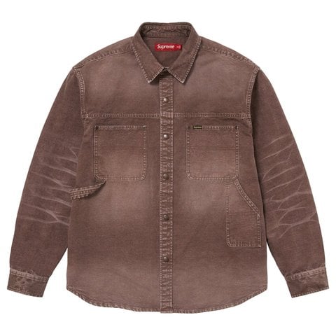 Worn Snap Painter Shirt - spring/summer 2026 - Supreme