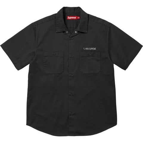 Supreme AOI Cyborg S/S Work Shirt - Black