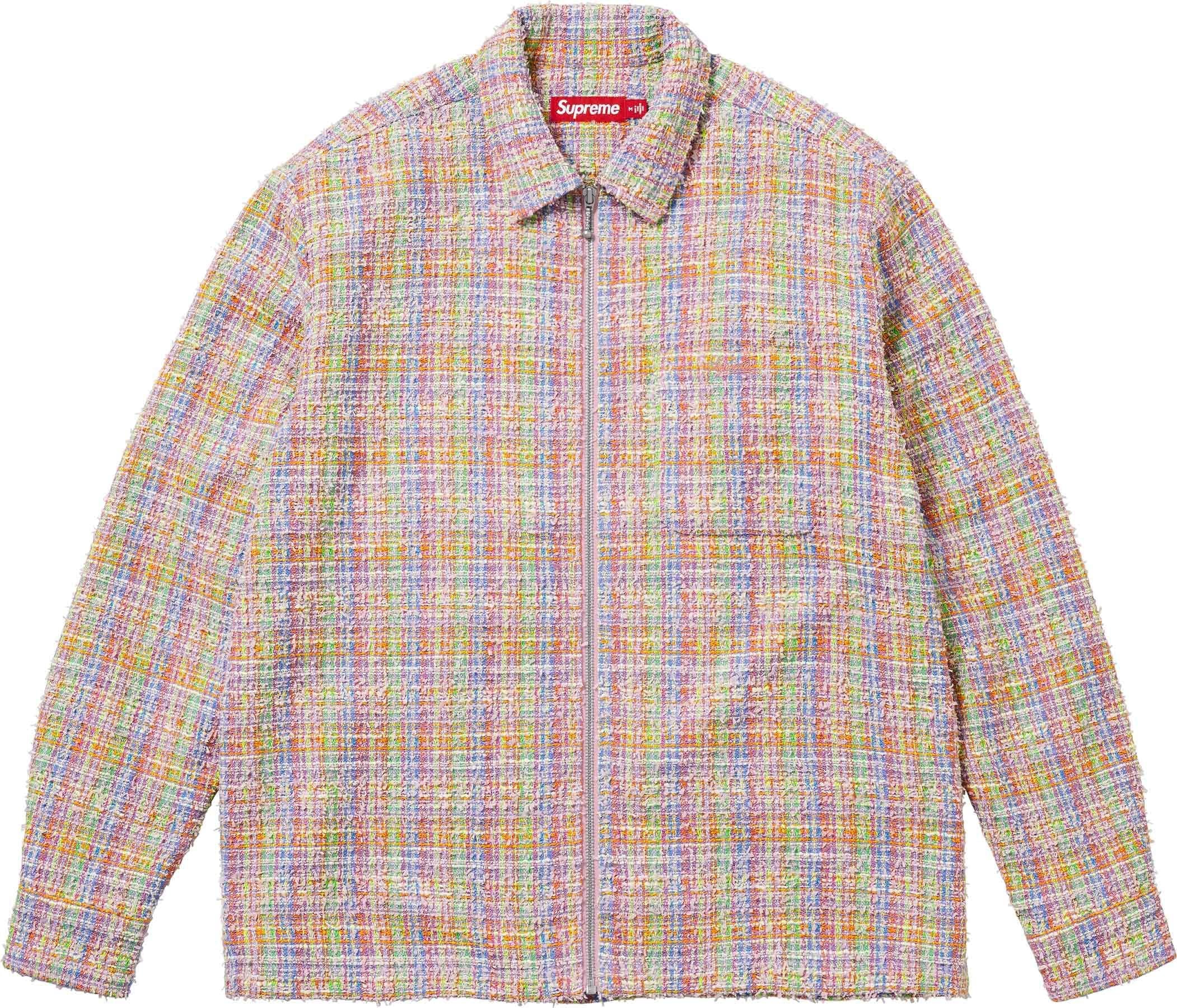 Bouclé Zip Up Shirt - spring/summer 2026 - SupremeCommunity